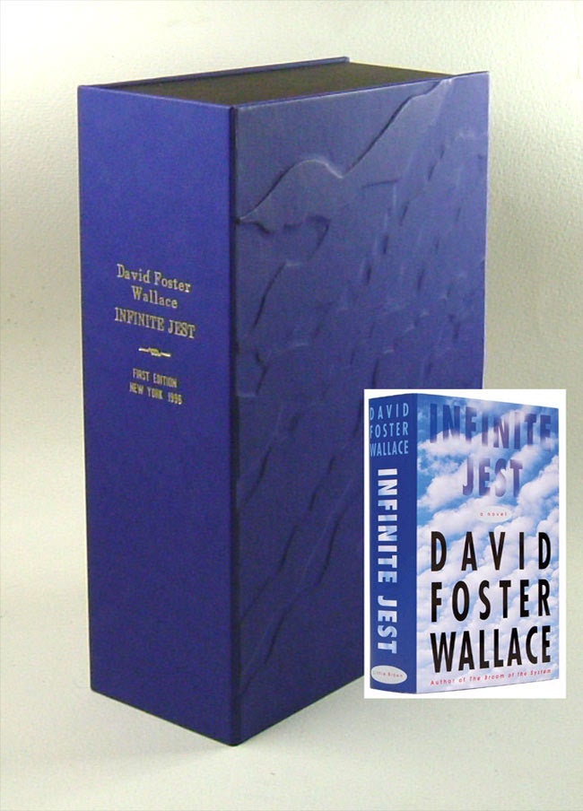 INFINITE JEST. Custom Clamshell Case Only, David Foster Wallace