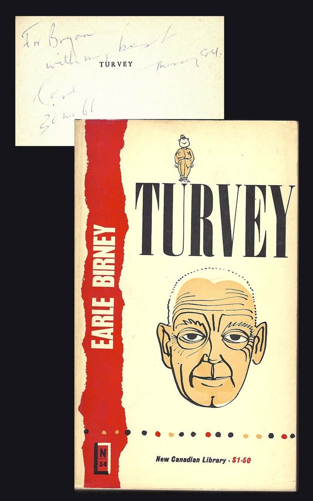 Item #32348 TURVEY. A Military Picaresque. Signed. Earle Birney