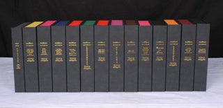 A COMPLETE SET OF 14 FLEMING / BOND 007 NOVELS Custom Clamshell Cases Only.