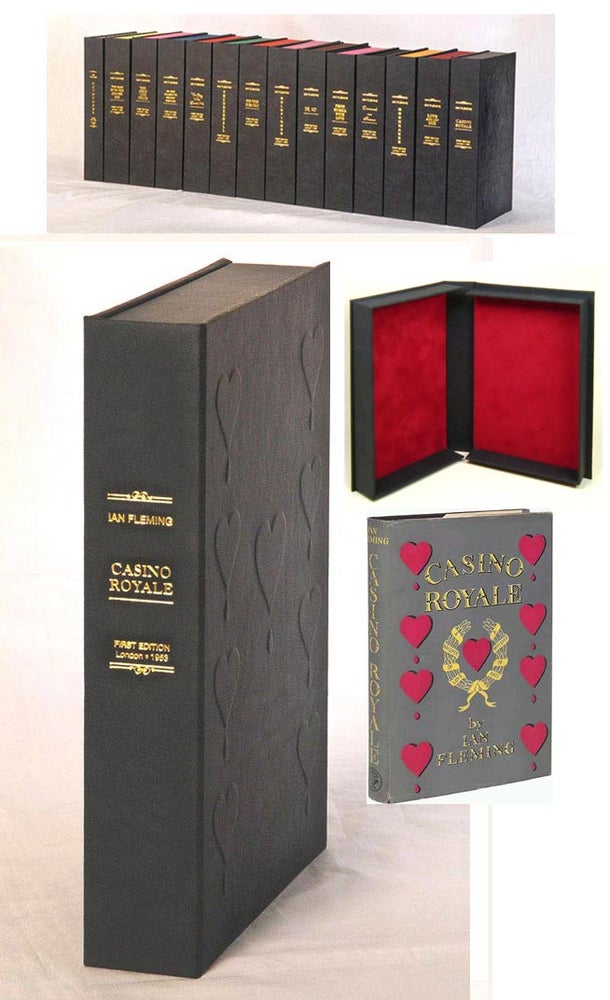 Item #32379 CASINO ROYALE. Custom Clamshell Case Only. Ian Fleming.