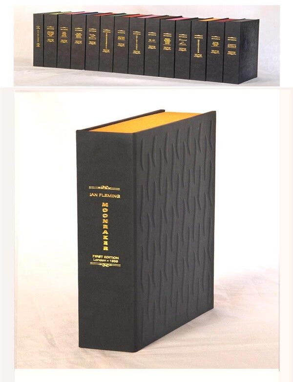 Item #32381 MOONRAKER. Custom Clamshell Case Only. Ian Fleming