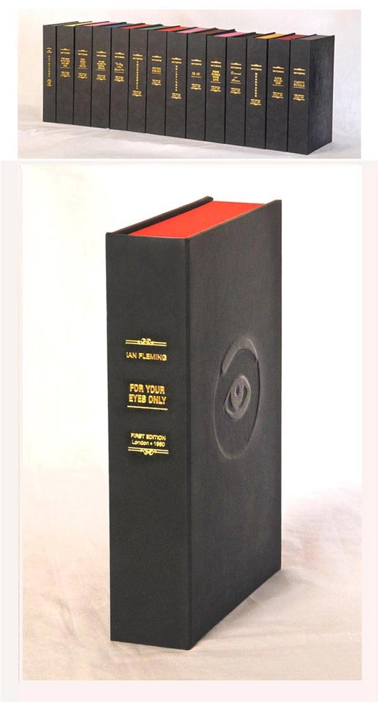 Item #32386 FOR YOUR EYES ONLY. Custom Clamshell Case Only. Ian Fleming.