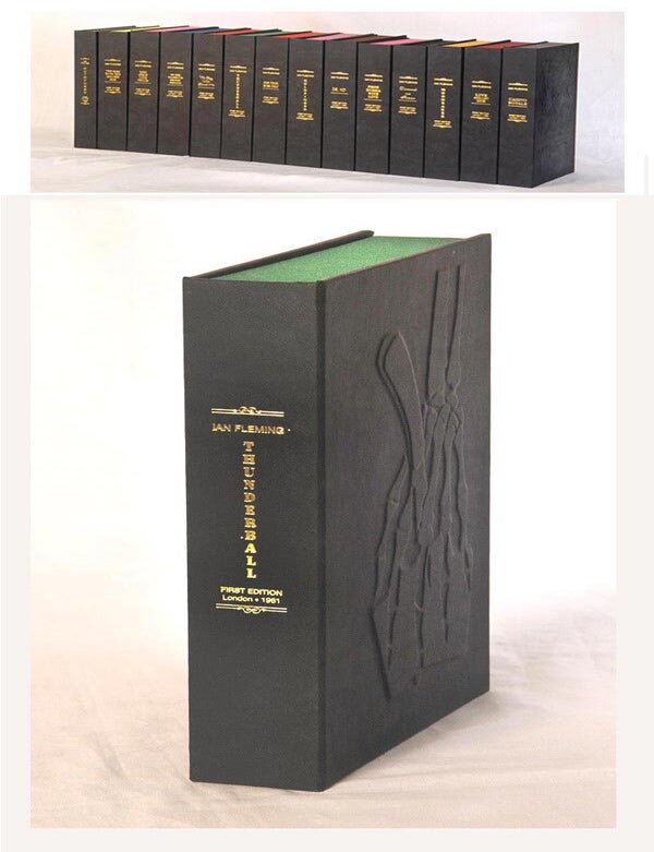 Item #32387 THUNDERBALL. Custom Clamshell Case Only. Ian Fleming