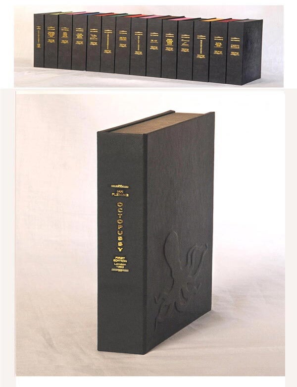 Item #32392 OCTOPUSSY. Custom Clamshell Case Only. Ian Fleming