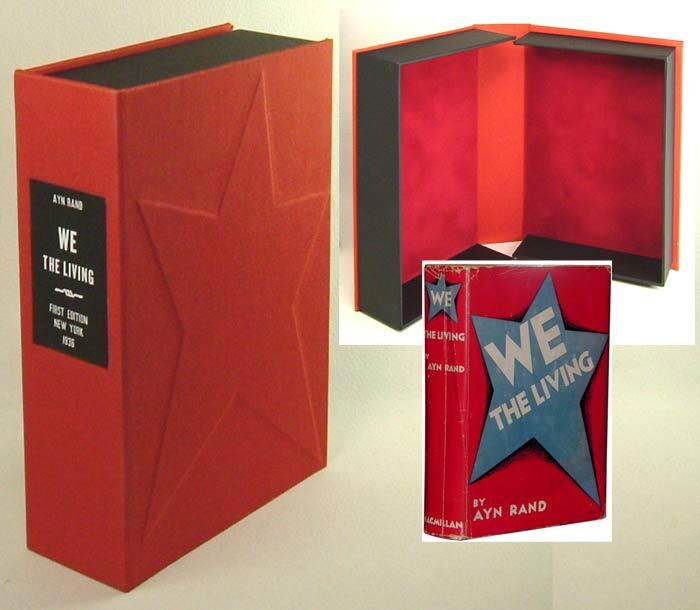 Item #32408 WE THE LIVING. Custom Clamshell Case Only. Ayn Rand