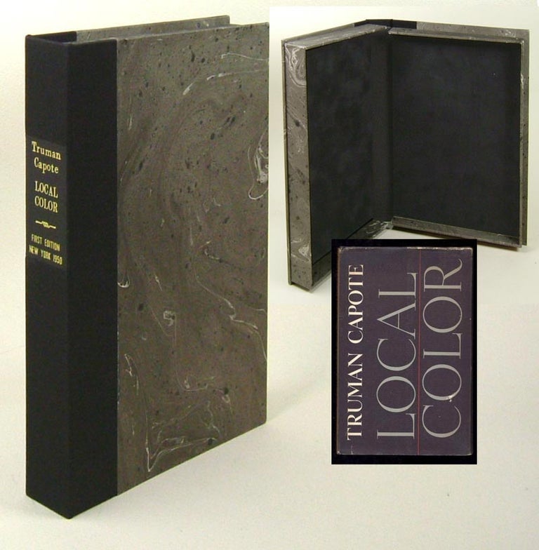 Item #32411 LOCAL COLOR. Custom Clamshell Case Only. Truman Capote.