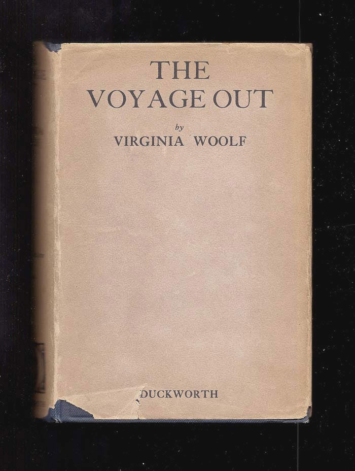 Item #32447 THE VOYAGE OUT. In Dustwrapper. Virginia Woolf