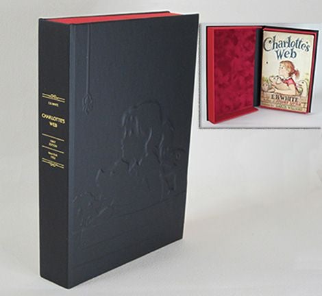 Item #32608 CHARLOTTE'S WEB. [Collector's Custom Clamshell Case Only - Not a book]. E. B. White.