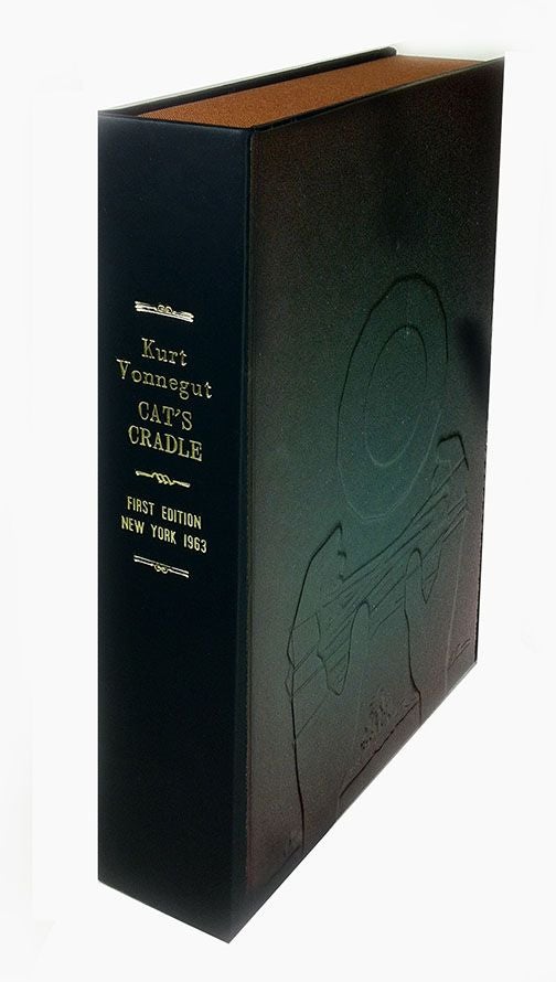 Item #32838 CAT'S CRADLE [Collector's Custom Clamshell case only - Not a book]. Kurt Vonnegut.