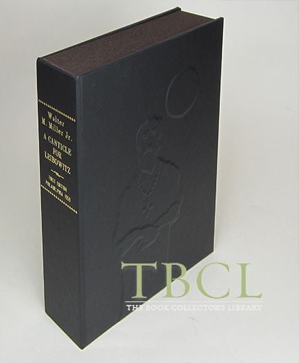 Item #32860 A CANTICLE FOR LEIBOWITZ [Collector's Custom Clamshell case only - Not a book]. Walter M. Miller Jr.