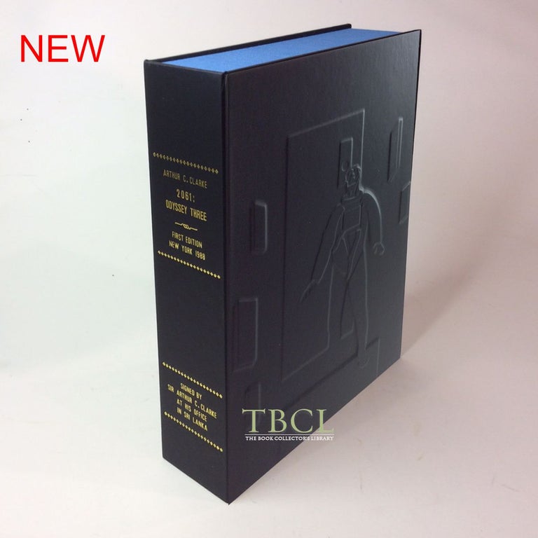 Item #32865 2061: ODYSSEY THREE Collector's Clamshell Case Only. Arthur C. Clarke.