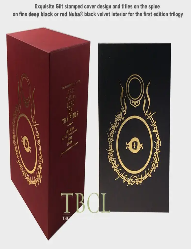 Item #32868 Trilogy: THE LORD OF THE RINGS Custom Collector's Slipcase for the trilogy (NOT A...