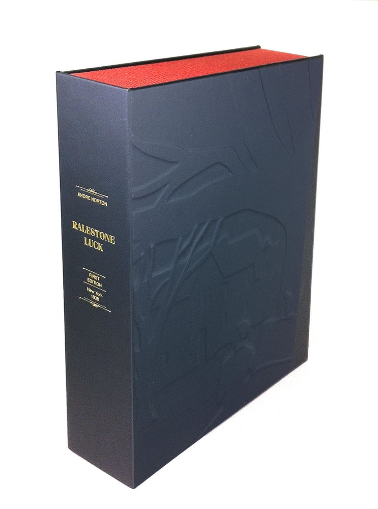 Item #32894 RALESTONE LUCK [Collector's Custom Clamshell case only - Not a book]. André Norton.