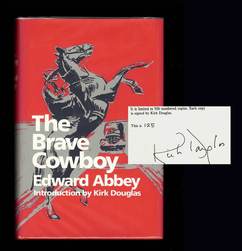 Abbey, Edward - The Brave Cowboy. Signed