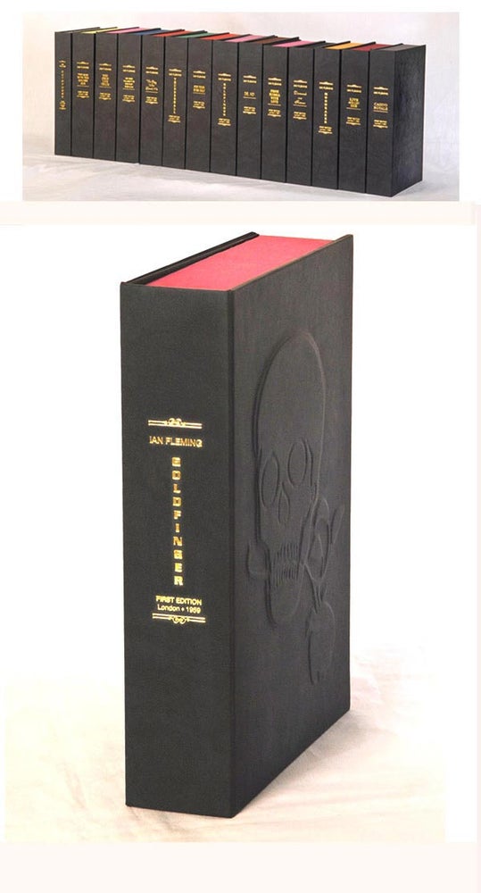 Item #32917 GOLDFINGER. (Custom Clamshell Case Only Book not included). Ian Fleming