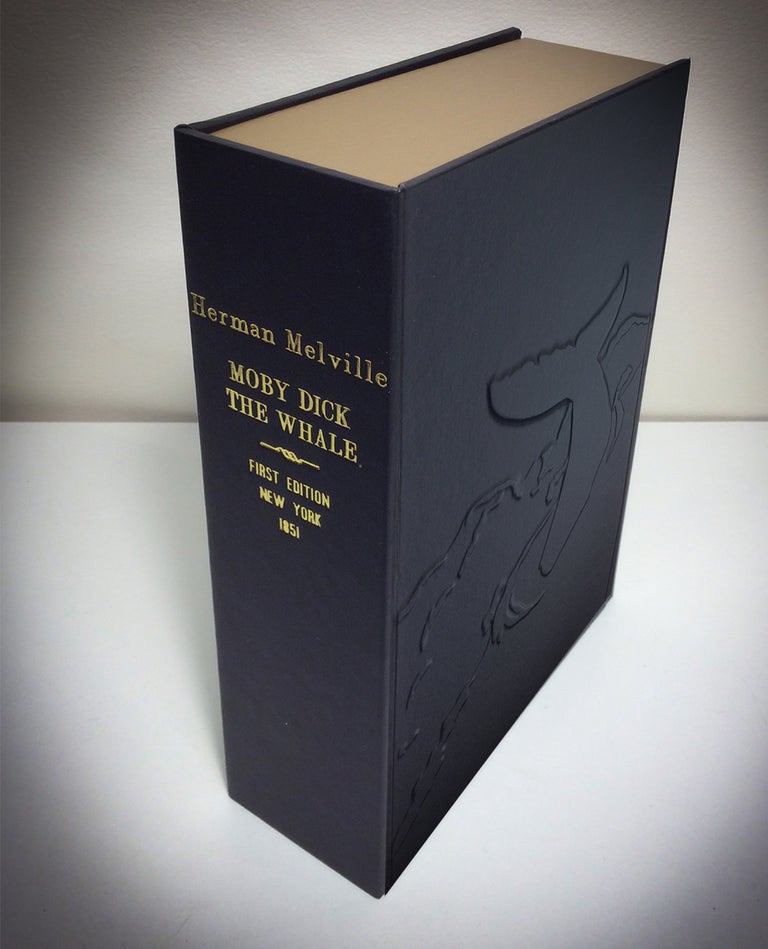 Item #32966 MOBY DICK THE WHALE [Collector's Custom Clamshell case only - Not a book]. Herman...