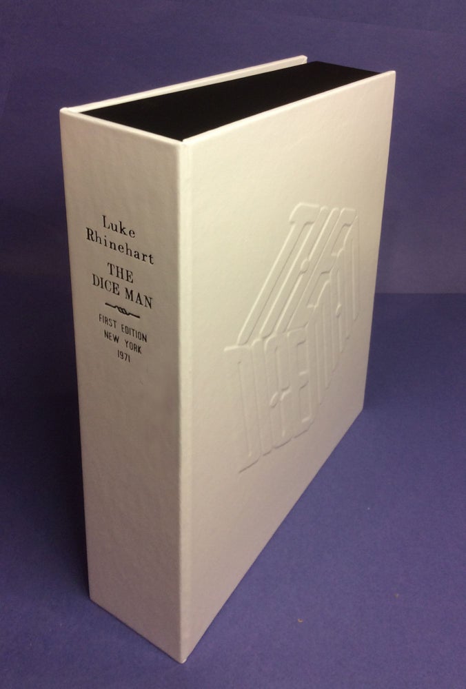 Item #32974 THE DICE MAN [Collector's Custom Clamshell case only - Not a book and "no book" included]. Luke Rhinehart.