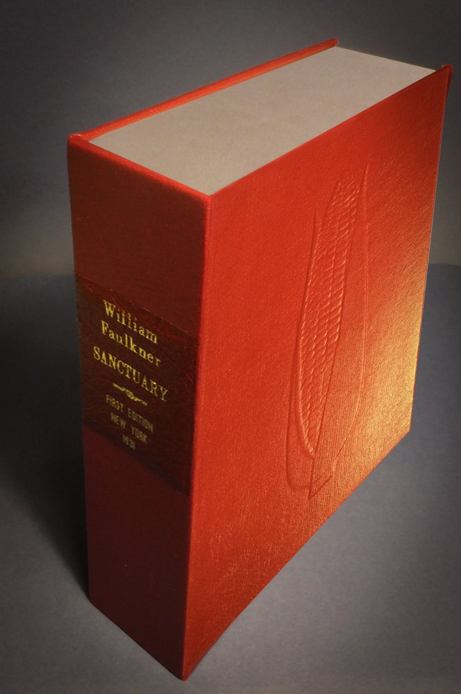 Item #32981 SANCTUARY [Collector's Custom Clamshell case only - Not a book]. William Faulkner.