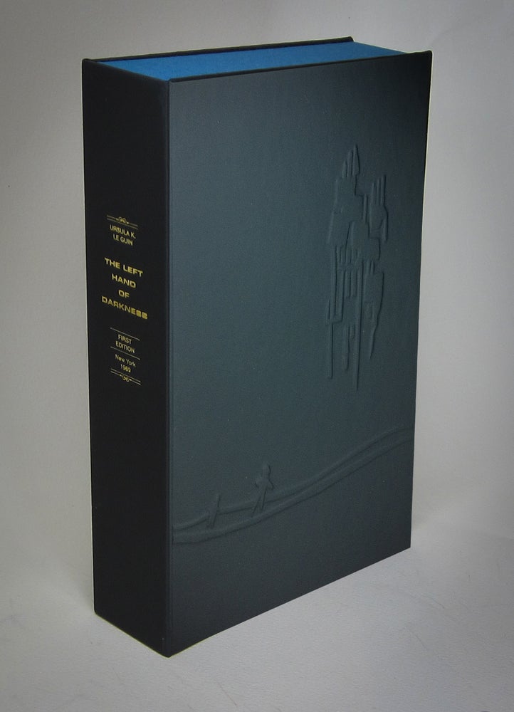 Item #32982 THE LEFT HAND OF DARKNESS [Collector's Custom Clamshell case only - Not a book]. Ursula K. Le Guin.