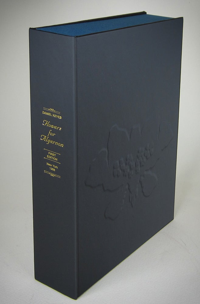 Item #32983 FLOWERS FOR ALGERNON [Collector's Custom Clamshell case only - Not a book]. Daniel Keyes.
