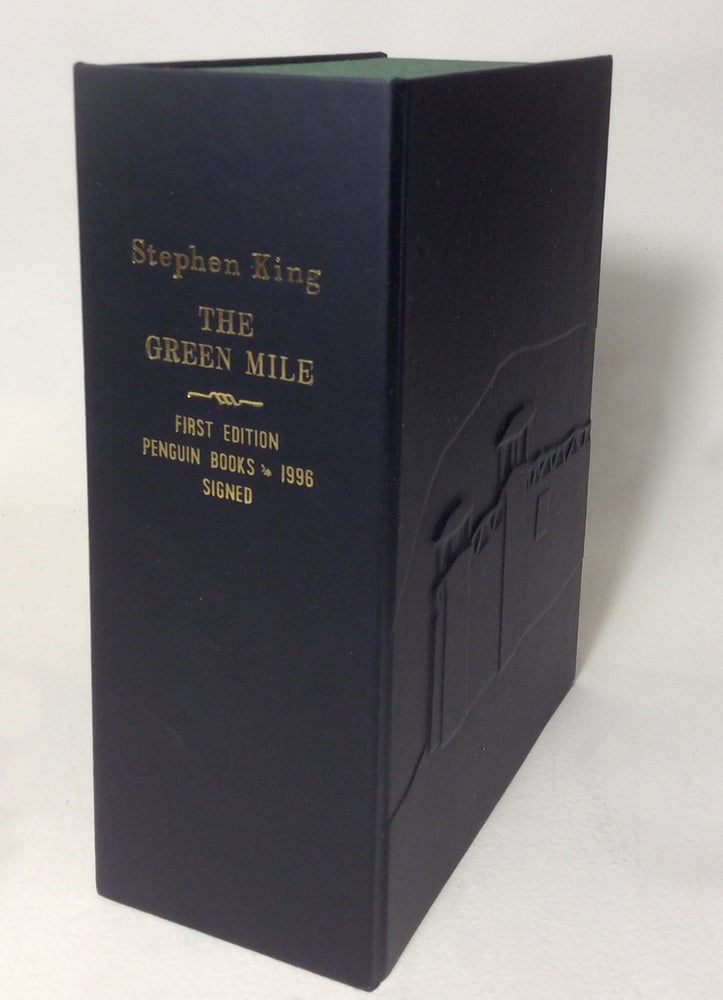 Item #33001 THE GREEN MILE Custom Clamshell Case Only. (NO BOOK INCLUDED). Stephen King