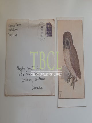 33 CHRISTMAS AND NEW YEAR'S CARDS AND LETTERS; 13 FROM HENRY BESTON, 20 FROM ELIZABETH COATSWORTH