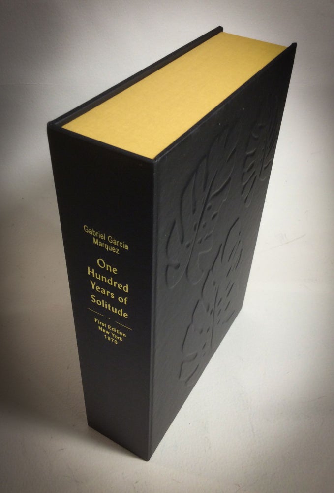 Item #33009 ONE HUNDRED YEARS OF SOLITUDE [Collector's Custom Clamshell case only - Not a book and "no book" included]. Gabriel García Marquez.