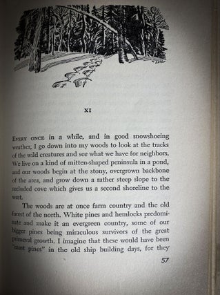A compelling collaboration of two naturalists in celebration of the holiday season. "WITH WARM GOOD WISHES FROM CHIMNEY FARM IN MAINE."
