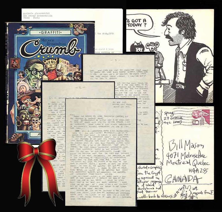 Item #33027 SMALL BUT SIGNIFICANT ARCHIVE REGARDING THE TRANSLATION OF THE "CRUMB" BIOGRAPHY....