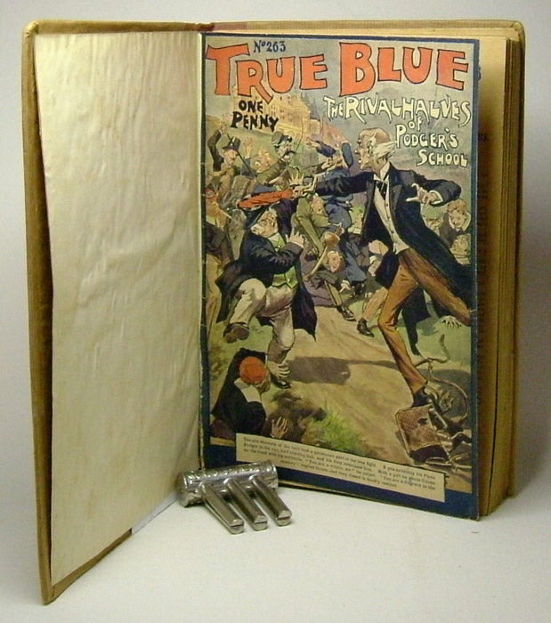 Item #33049 THE RIVAL HALVES OF PODGER'S SCHOOL. Anon. TRUE BLUE LIBRARY