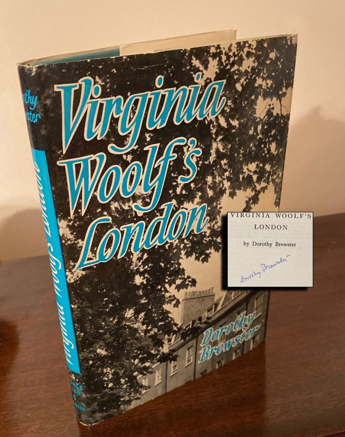 Item #33052 VIRGINIA WOOLF'S LONDON. Virginia Woolf, Dorothy Brewster