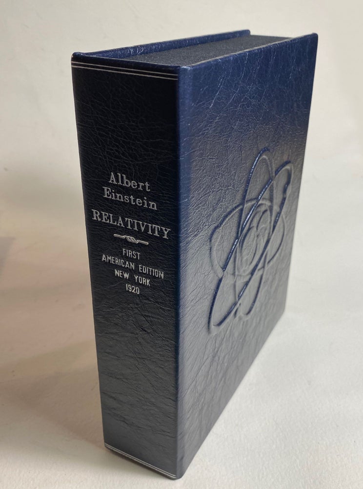 Item #33088 RELATIVITY. The Special And The General Theory. Custom Clamshell Case Only. (NO BOOK INCLUDED). Albert Einstein.