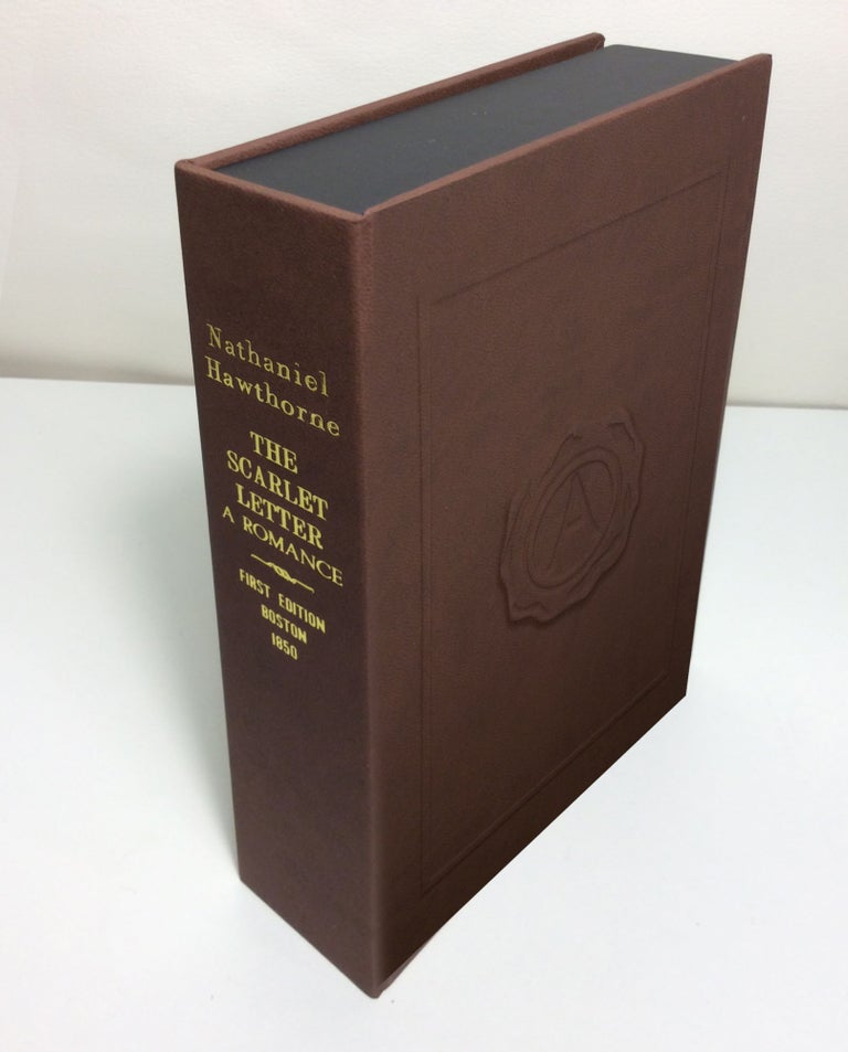 Item #33093 THE SCARLET LETTER A ROMANCE [Collector's Custom Clamshell case only - Not a book]....