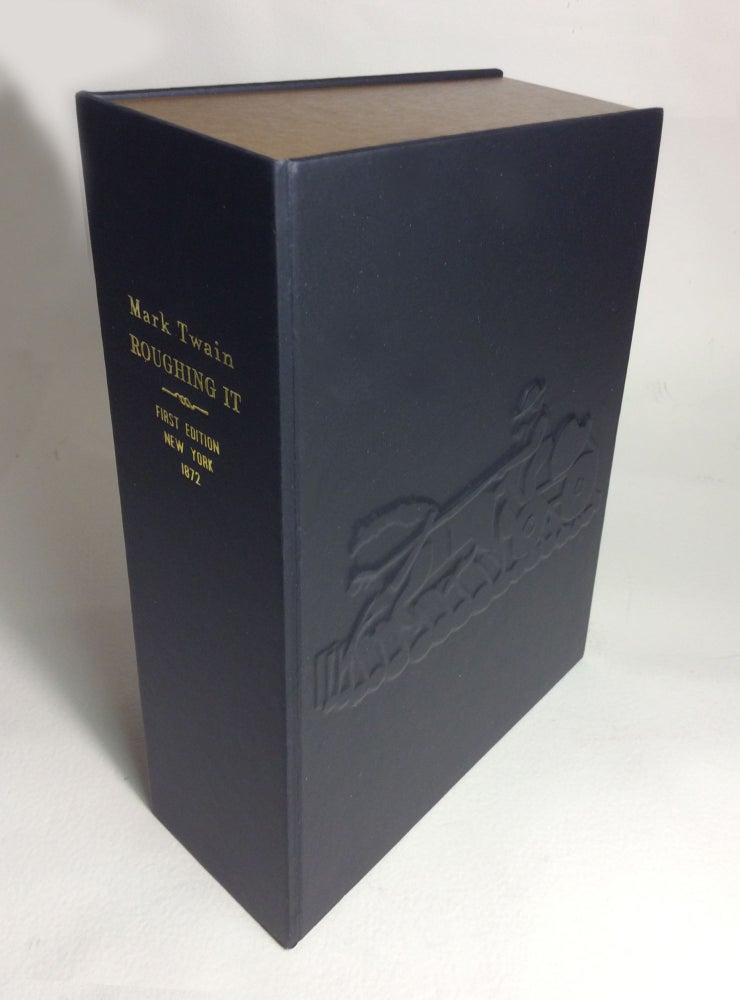 Item #33114 ROUGHING IT [Collector's Custom Clamshell case only - Not a book and "no book"...