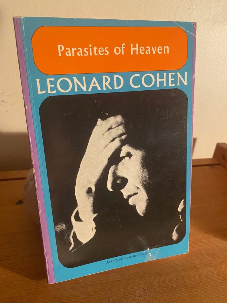 Item #33116 PARASITES OF HEAVEN. Signed. Leonard Cohen