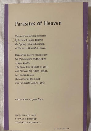 PARASITES OF HEAVEN. Signed.