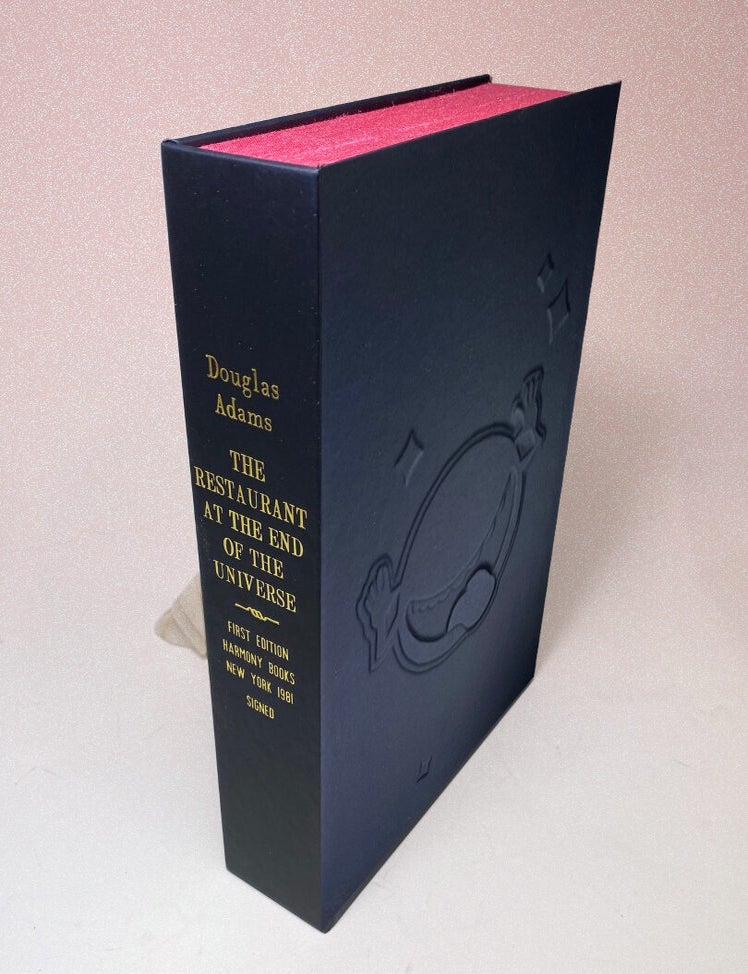 Item #33172 THE RESTAURANT AT THE END OF THE UNIVERSE [Collector's Custom Clamshell case only -...