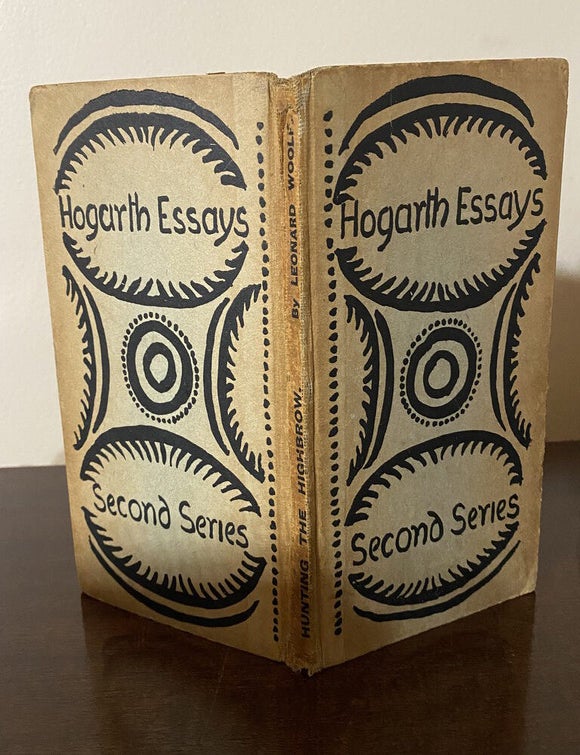 Item #33173 HUNTING THE HIGHBROW. THE HOGARTH ESSAYS. NO 5. Leonard Woolf