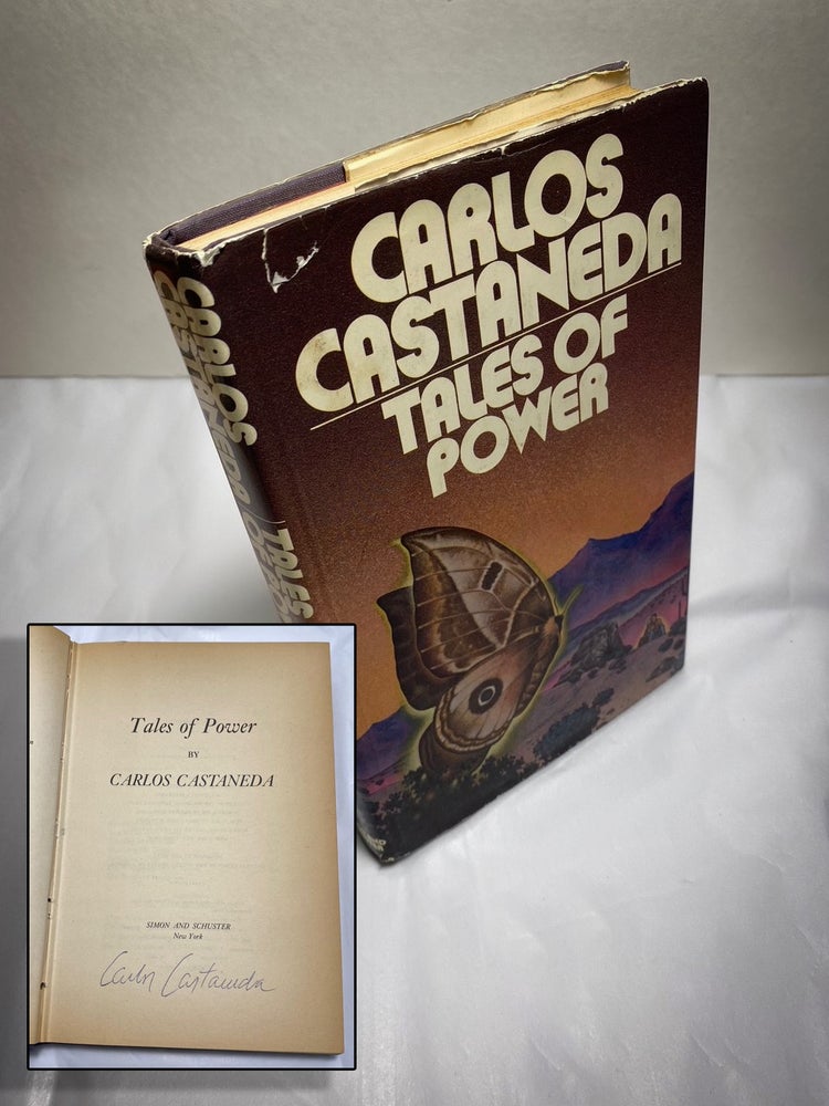 Item #33206 TALES OF POWER. Signed. Carlos Castaneda.
