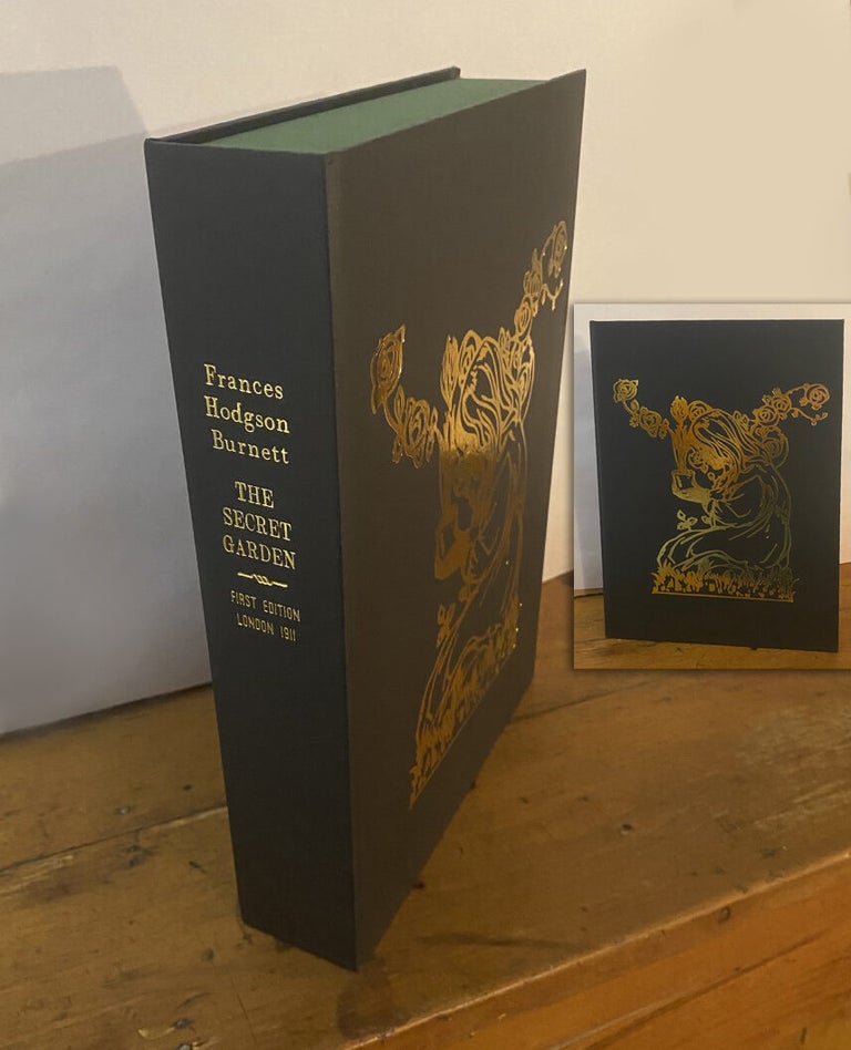 Item #33210 THE SECRET GARDEN - Custom Clamshell Case Only. (NO BOOK INCLUDED). Frances Hodgson...