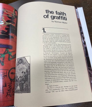 THE FAITH OF GRAFFITI - Signed by Norman Mailer, Mervyn Kurlansky, Joe Narr.