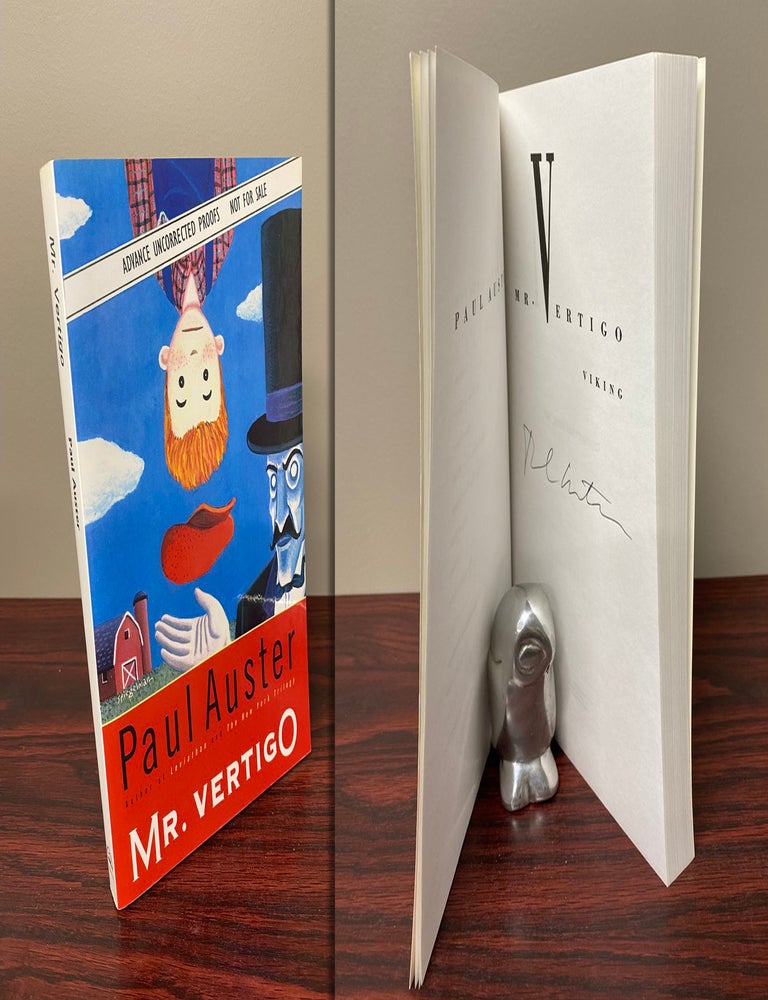Item #33242 MR. VERTIGO. Signed. Paul Auster