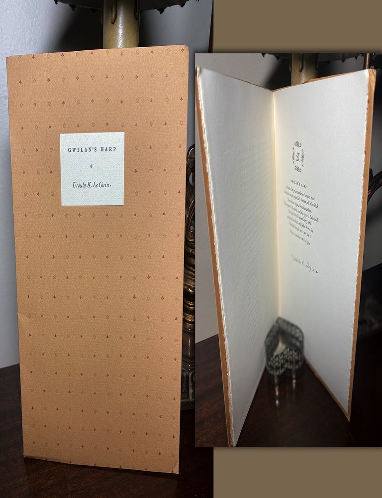 Item #33266 GWILAN'S HARP - SIGNED. Ursula K. Le Guin