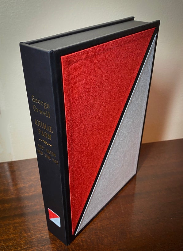Item #33271 ANIMAL FARM - AMERICAN ISSUE (Custom Clamshell Case Only BOOK NOT INCLUDED). George...