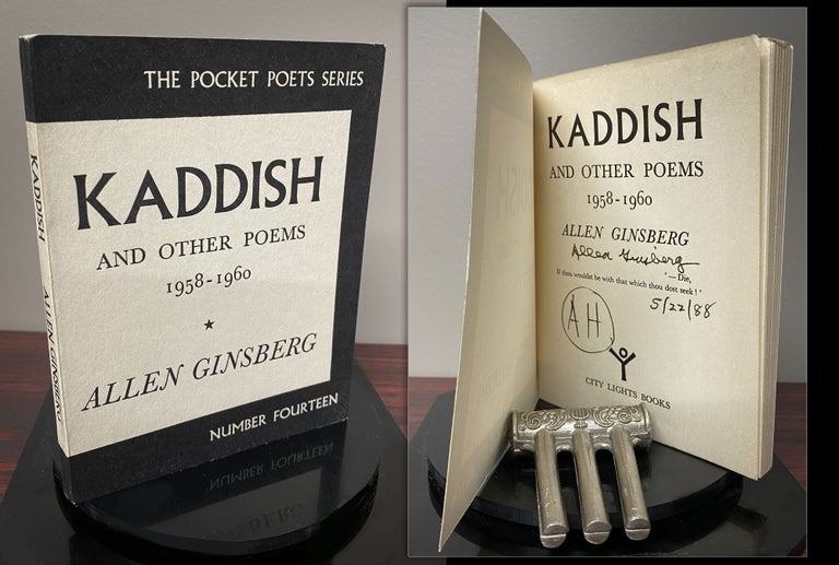 Item #33298 KADDISH AND OTHER POEMS 1958-1960. Signed. Allen Ginsberg.