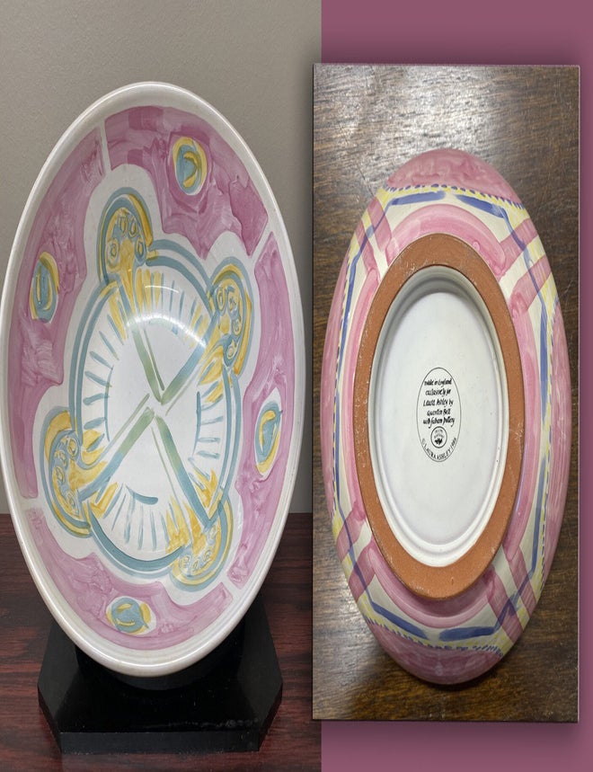 Item #33310 GLAZED CERAMIC BOWL - Designed by Quentin Bell. Quentin Bell