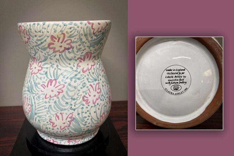 Item #33311 GLAZED VASE- Designed by Quentin Bell. Quentin Bell