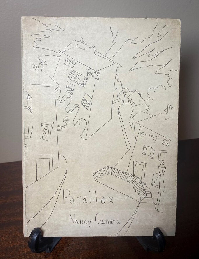 Item #33333 PARALLAX. Nancy CUNARD