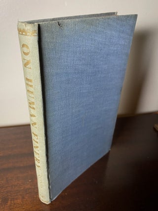 ON HUMAN FINERY. Signed and Inscribed.