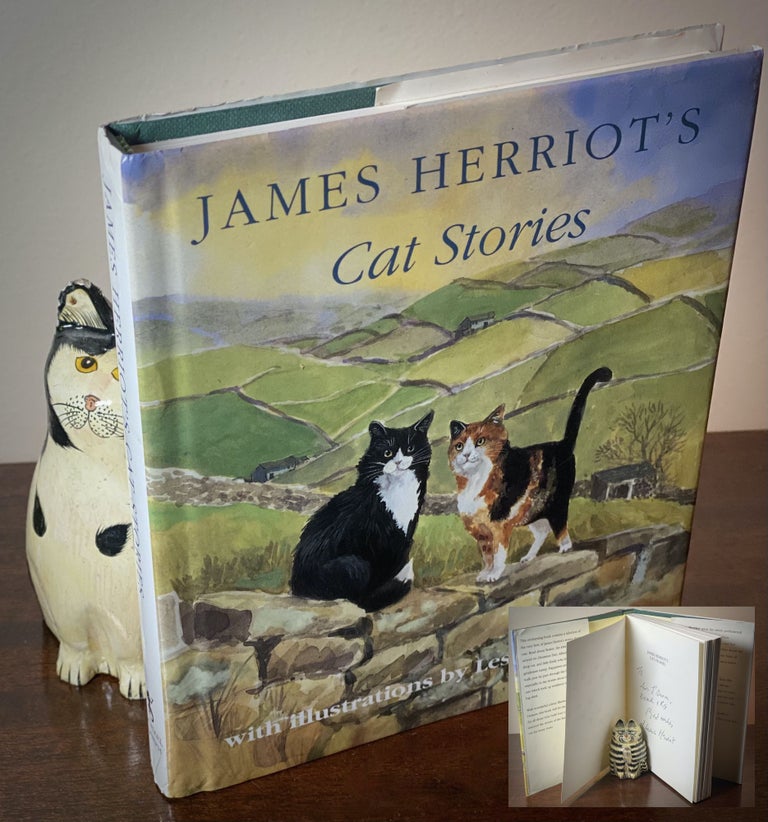 Item #33354 CAT STORIES. Inscribed. James Herriot